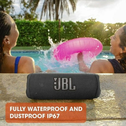 Portable Bluetooth Speakers JBL Flip 6 20 W Black, JBL, Electronics, Mobile communication and accessories, portable-bluetooth-speakers-jbl-flip-6-20-w-black, Brand_JBL, category-reference-2609, category-reference-2882, category-reference-2923, category-reference-t-19653, category-reference-t-21311, category-reference-t-25527, category-reference-t-4036, category-reference-t-4037, Condition_NEW, entertainment, music, Price_100 - 200, telephones & tablets, wifi y bluetooth, RiotNook