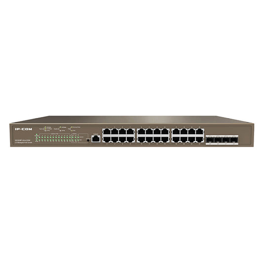 Switch IP-Com Networks G5328P-24-410W, IP-Com Networks, Computing, Network devices, switch-ip-com-networks-g5328p-24-410w, Brand_IP-Com Networks, category-reference-2609, category-reference-2803, category-reference-2827, category-reference-t-19685, category-reference-t-19914, Condition_NEW, networks/wiring, Price_300 - 400, Teleworking, RiotNook