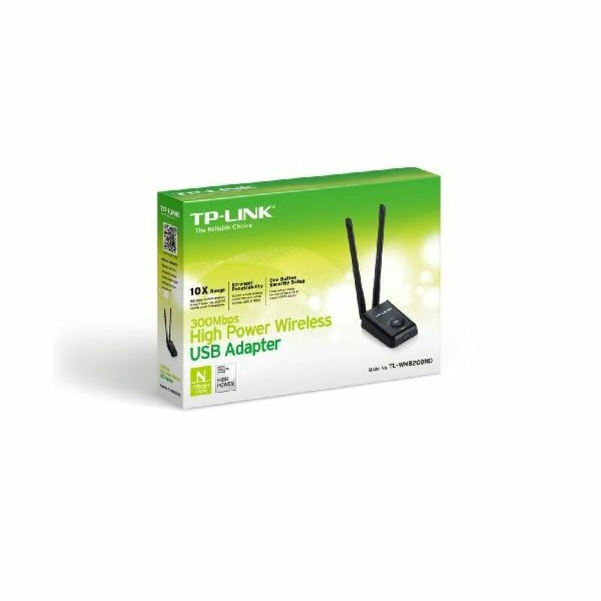 Network Adaptor TP-Link TL-WN8200ND Black 300 Mbit/s, TP-Link, Computing, Accessories, network-adaptor-tp-link-tl-wn8200nd-black-300-mbit-s, Brand_TP-Link, category-reference-2609, category-reference-2803, category-reference-2823, category-reference-t-19685, category-reference-t-19908, category-reference-t-21346, Condition_NEW, ferretería, networks/wiring, Price_20 - 50, Teleworking, RiotNook