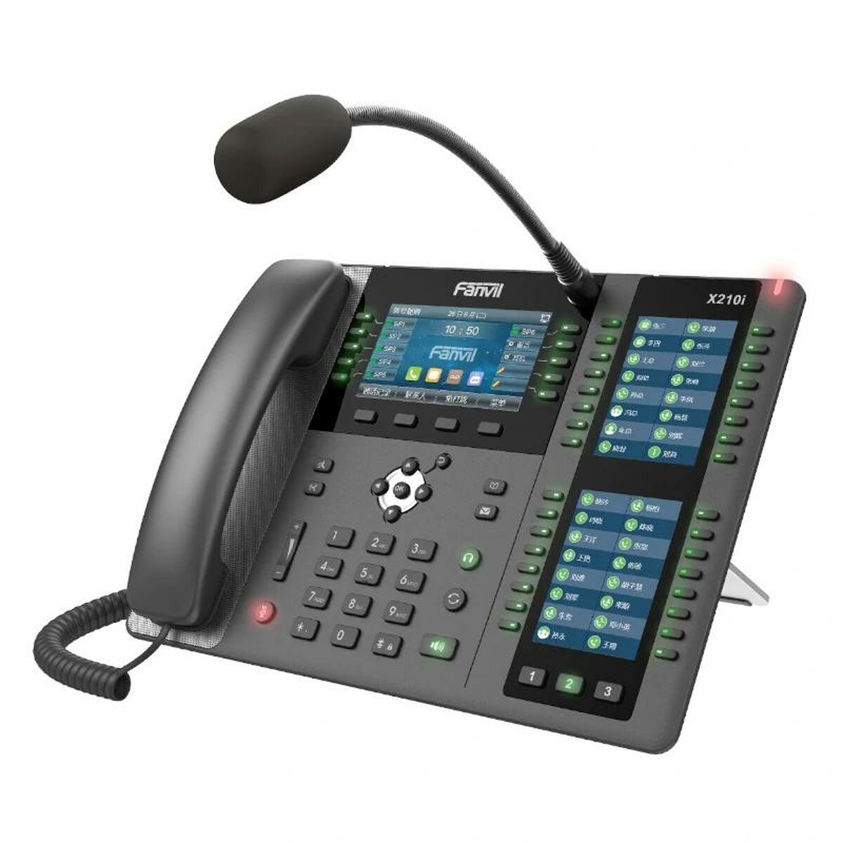 Landline Telephone Fanvil X210i Black Black/Grey, Fanvil, Electronics, Landline telephones and accessories, landline-telephone-fanvil-x210i-black-black-grey, Brand_Fanvil, category-reference-2609, category-reference-2617, category-reference-2619, category-reference-t-18372, category-reference-t-18382, category-reference-t-19653, Condition_NEW, office, Price_300 - 400, telephones & tablets, Teleworking, RiotNook