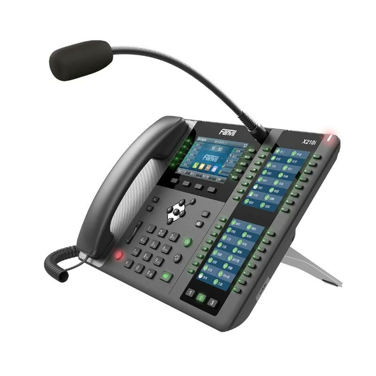 Landline Telephone Fanvil X210i Black Black/Grey, Fanvil, Electronics, Landline telephones and accessories, landline-telephone-fanvil-x210i-black-black-grey, Brand_Fanvil, category-reference-2609, category-reference-2617, category-reference-2619, category-reference-t-18372, category-reference-t-18382, category-reference-t-19653, Condition_NEW, office, Price_300 - 400, telephones & tablets, Teleworking, RiotNook