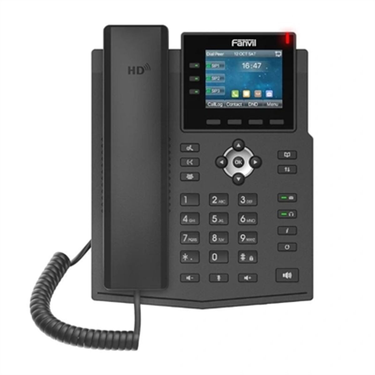 Landline Telephone Fanvil X3U Pro Black, Fanvil, Electronics, Landline telephones and accessories, landline-telephone-fanvil-x3u-pro-black, Brand_Fanvil, category-reference-2609, category-reference-2617, category-reference-2619, category-reference-t-18372, category-reference-t-18382, category-reference-t-19653, Condition_NEW, office, Price_50 - 100, telephones & tablets, Teleworking, RiotNook