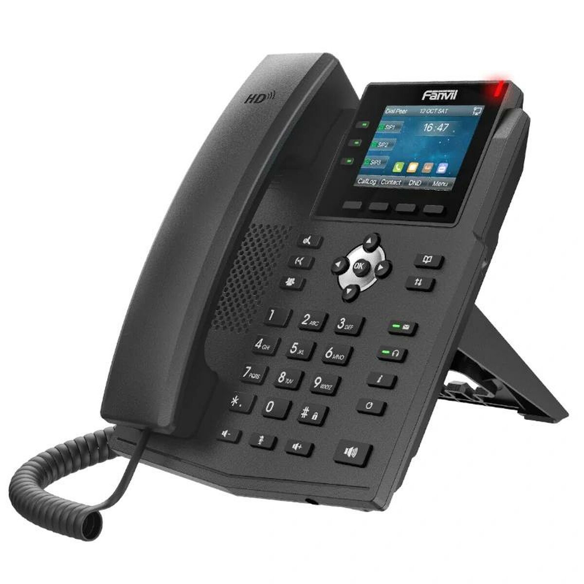 Landline Telephone Fanvil X3U Pro Black, Fanvil, Electronics, Landline telephones and accessories, landline-telephone-fanvil-x3u-pro-black, Brand_Fanvil, category-reference-2609, category-reference-2617, category-reference-2619, category-reference-t-18372, category-reference-t-18382, category-reference-t-19653, Condition_NEW, office, Price_50 - 100, telephones & tablets, Teleworking, RiotNook