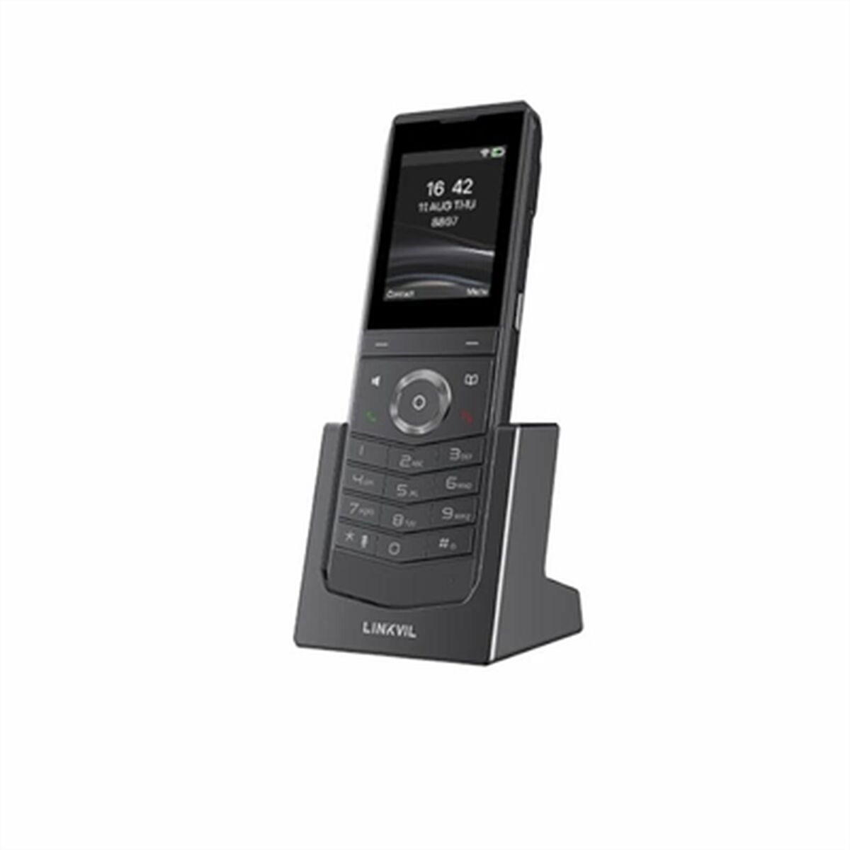 Wireless Phone Fanvil W611W Black, Fanvil, Electronics, Landline telephones and accessories, wireless-phone-fanvil-w611w-black, Brand_Fanvil, category-reference-2609, category-reference-2617, category-reference-2619, category-reference-t-18372, category-reference-t-19653, Condition_NEW, office, Price_100 - 200, telephones & tablets, Teleworking, RiotNook