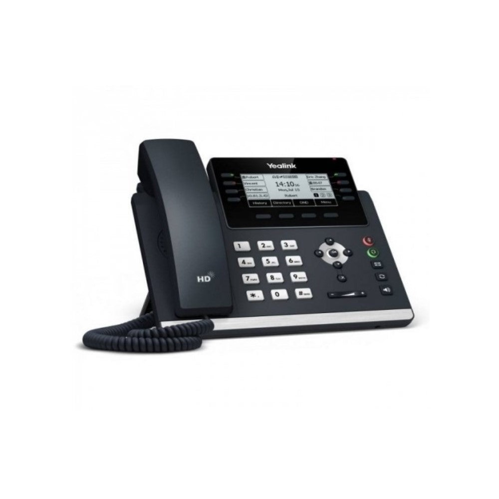 IP Telephone Yealink YEA_B_T43U 3,7" Black, Yealink, Electronics, Landline telephones and accessories, ip-telephone-yealink-yea_b_t43u-3-7-black, Brand_Yealink, category-reference-2609, category-reference-2617, category-reference-2619, category-reference-t-18372, category-reference-t-19653, Condition_NEW, office, Price_100 - 200, telephones & tablets, Teleworking, RiotNook