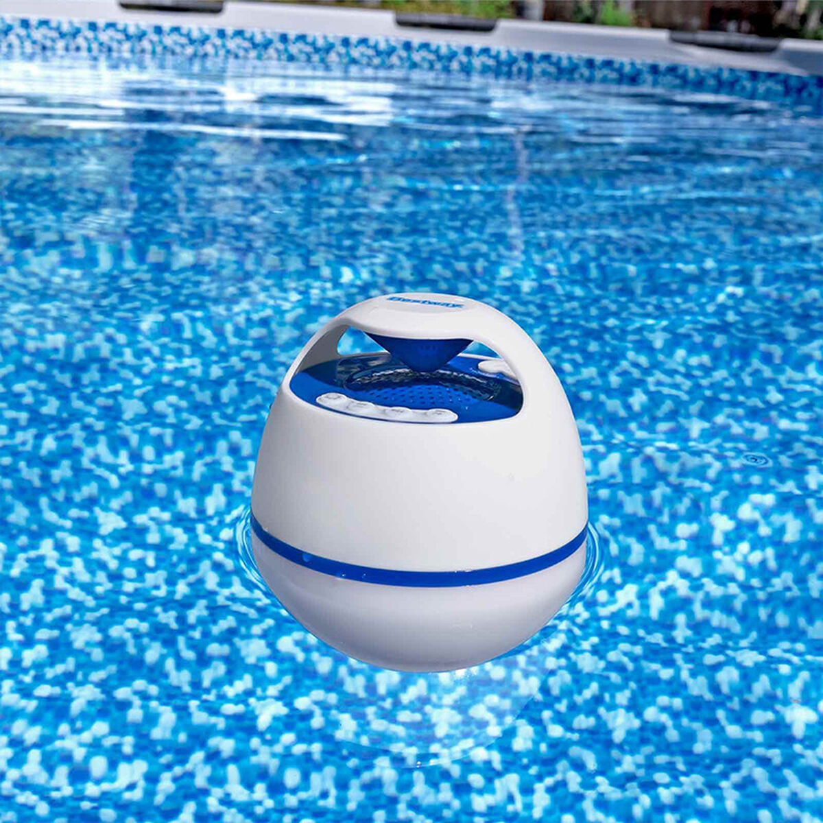 Floating Wireless Speaker with LED Bestway White 6 W, Bestway, Electronics, Mobile communication and accessories, floating-wireless-speaker-with-led-bestway-white-6-w, Brand_Bestway, category-reference-2609, category-reference-2882, category-reference-2923, category-reference-t-19653, category-reference-t-21311, category-reference-t-25527, category-reference-t-4036, category-reference-t-4037, Condition_NEW, entertainment, music, Price_50 - 100, telephones & tablets, wifi y bluetooth, RiotNook