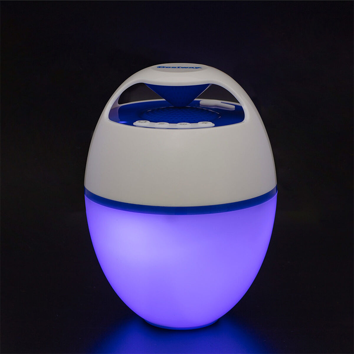 Floating Wireless Speaker with LED Bestway White 6 W, Bestway, Electronics, Mobile communication and accessories, floating-wireless-speaker-with-led-bestway-white-6-w, Brand_Bestway, category-reference-2609, category-reference-2882, category-reference-2923, category-reference-t-19653, category-reference-t-21311, category-reference-t-25527, category-reference-t-4036, category-reference-t-4037, Condition_NEW, entertainment, music, Price_50 - 100, telephones & tablets, wifi y bluetooth, RiotNook