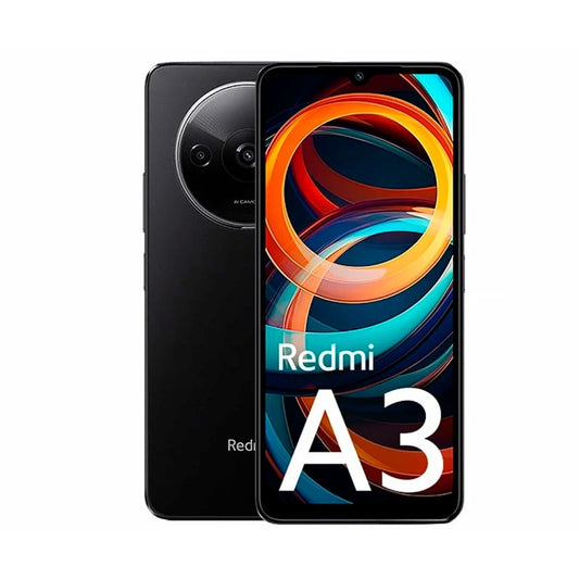 Smartphone Xiaomi Redmi A3 6,71" 3 GB RAM 64 GB Black, Xiaomi, Electronics, Mobile phones, smartphone-xiaomi-redmi-a3-6-71-3-gb-ram-64-gb-black, Brand_Xiaomi, category-reference-2609, category-reference-2617, category-reference-2618, category-reference-t-19653, category-reference-t-19894, category-reference-t-21319, Condition_NEW, office, Price_100 - 200, telephones & tablets, Teleworking, wifi y bluetooth, RiotNook