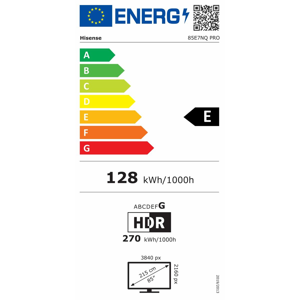 Smart TV Hisense 85E7NQ 4K Ultra HD 85" QLED AMD FreeSync, Hisense, Electronics, TV, Video and home cinema, smart-tv-hisense-85e7nq-4k-ultra-hd-85-qled-amd-freesync, Brand_Hisense, category-reference-2609, category-reference-2625, category-reference-2931, category-reference-t-18805, category-reference-t-18827, category-reference-t-19653, cinema and television, Condition_NEW, entertainment, Price_+ 1000, UEFA Euro 2020, RiotNook