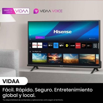 Smart TV Hisense 40A4N 40" Full HD LED D-LED, Hisense, Electronics, TV, Video and home cinema, smart-tv-hisense-40a4n-40-full-hd-led-d-led, Brand_Hisense, category-reference-2609, category-reference-2625, category-reference-2931, category-reference-t-18805, category-reference-t-18827, category-reference-t-19653, cinema and television, Condition_NEW, entertainment, Price_200 - 300, UEFA Euro 2020, RiotNook