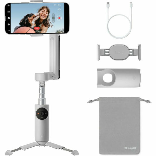 Camera Stabiliser for Smartphone Insta360 Flow Standalone, Insta360, Electronics, Photography and video cameras, camera-stabiliser-for-smartphone-insta360-flow-standalone, Brand_Insta360, category-reference-2609, category-reference-2932, category-reference-2936, category-reference-t-19653, category-reference-t-8122, category-reference-t-8123, category-reference-t-8191, category-reference-t-8203, Condition_NEW, ferretería, fotografía, Price_100 - 200, travel, RiotNook