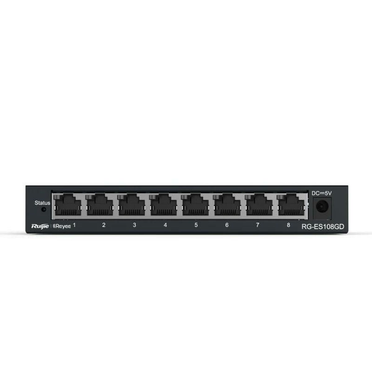 Switch Ruijie RG-ES108GD, Ruijie, Computing, Network devices, switch-ruijie-rg-es108gd, Brand_Ruijie, category-reference-2609, category-reference-2803, category-reference-2827, category-reference-t-19685, category-reference-t-19914, category-reference-t-21367, Condition_NEW, networks/wiring, Price_20 - 50, Teleworking, RiotNook