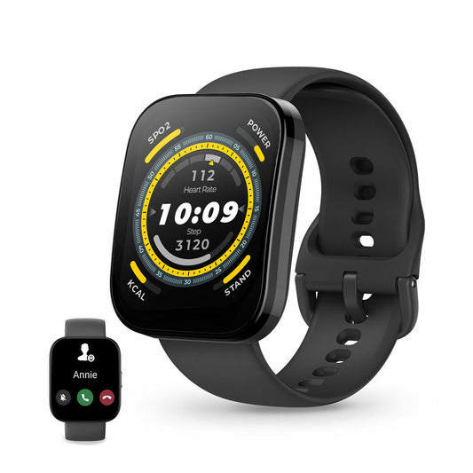 Smartwatch Amazfit W2215EU1N Black (3 Units), Amazfit, Electronics, smartwatch-amazfit-w2215eu1n-black-3-units, Brand_Amazfit, category-reference-2609, category-reference-2617, category-reference-2634, category-reference-t-19653, category-reference-t-4082, Condition_NEW, original gifts, Price_50 - 100, telephones & tablets, Teleworking, wifi y bluetooth, RiotNook