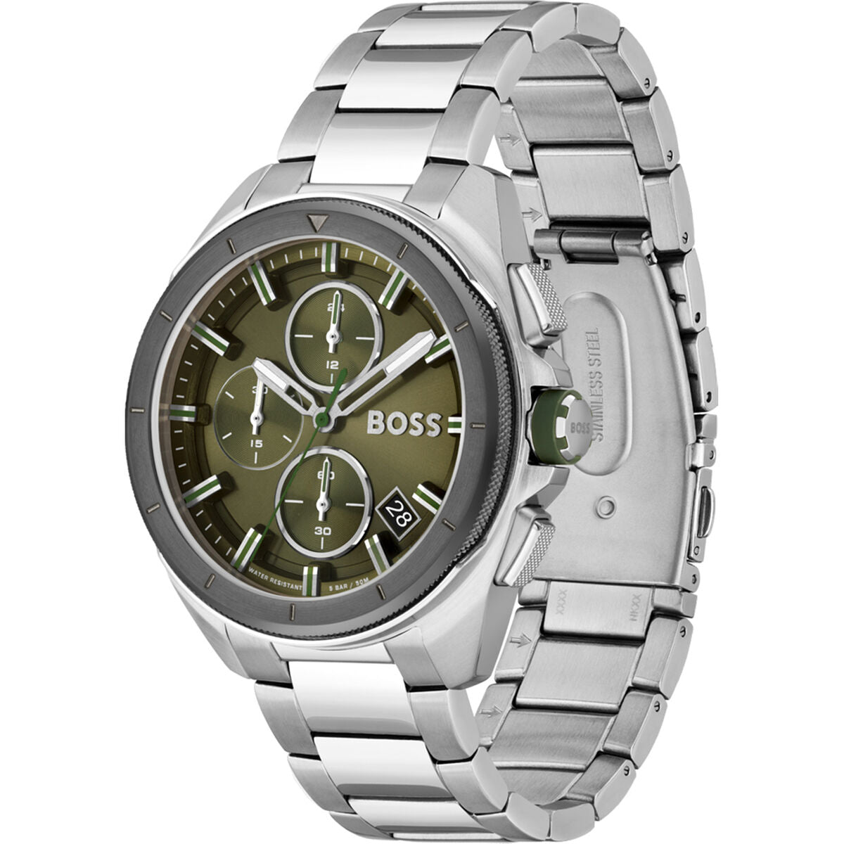 Men's Watch Hugo Boss (Ø 44 mm), Hugo Boss, Watches, Men, mens-watch-hugo-boss-o-44-mm-1, Brand_Hugo Boss, category-reference-2570, category-reference-2635, category-reference-2994, category-reference-2996, category-reference-t-19667, category-reference-t-19724, category-reference-t-20349, Condition_NEW, fashion, original gifts, Price_200 - 300, RiotNook