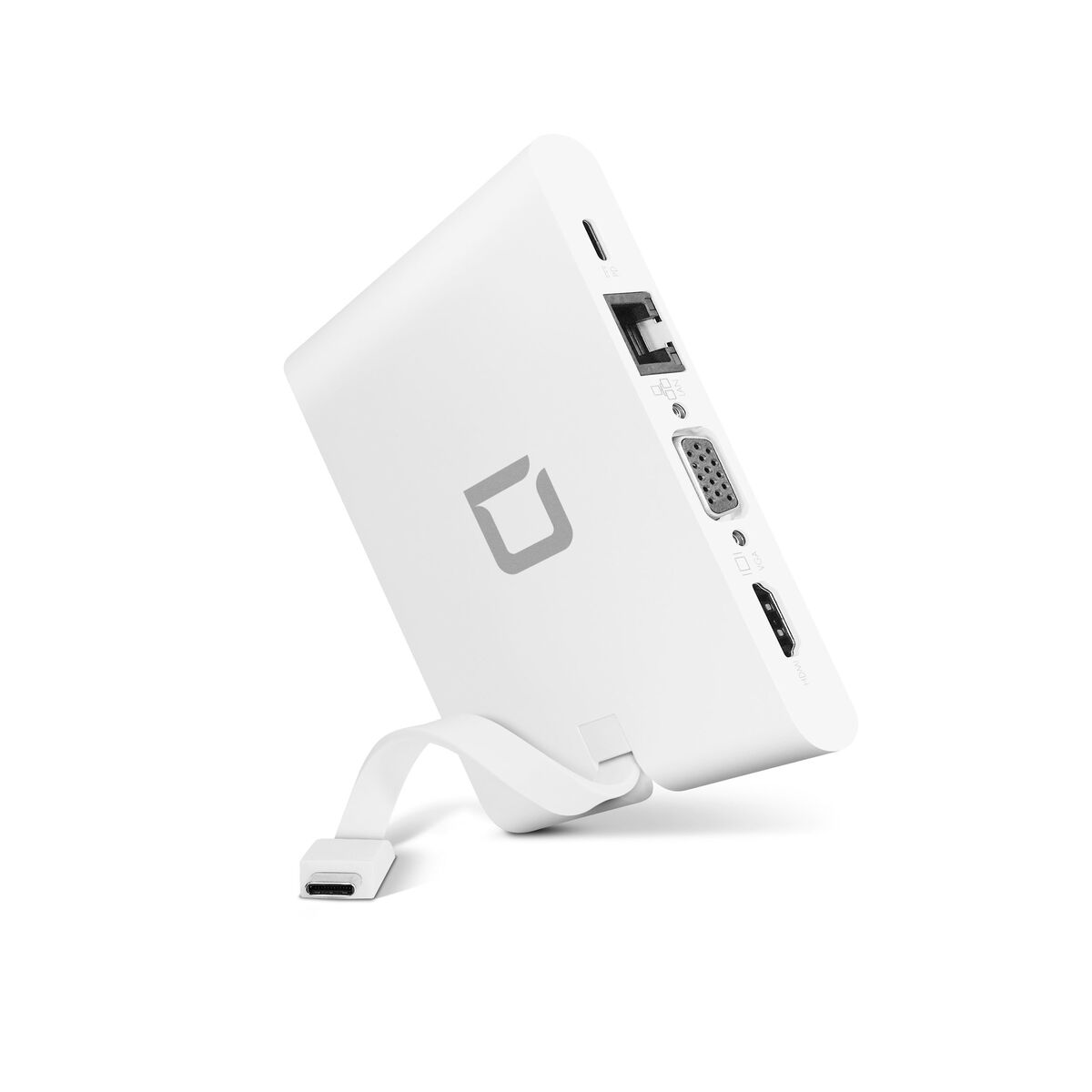 USB Hub Dicota D31729 White, Dicota, Computing, Accessories, usb-hub-dicota-d31729-white, Brand_Dicota, category-reference-2609, category-reference-2803, category-reference-2829, category-reference-t-19685, category-reference-t-19908, category-reference-t-21352, Condition_NEW, networks/wiring, Price_50 - 100, Teleworking, RiotNook