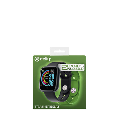 Smartwatch Celly Green, Celly, Electronics, smartwatch-celly-green, Brand_Celly, category-reference-2609, category-reference-2617, category-reference-2634, category-reference-t-19653, category-reference-t-4082, Condition_NEW, original gifts, Price_20 - 50, telephones & tablets, Teleworking, wifi y bluetooth, RiotNook
