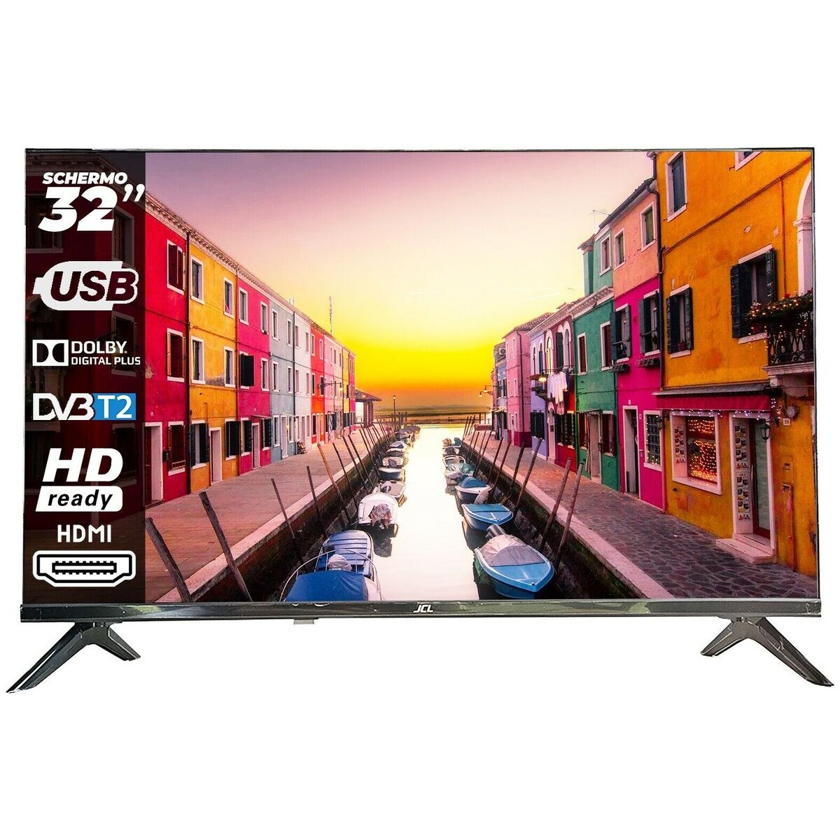 Smart TV JCL 32HDDTV2023 HD 32" LED, JCL, Electronics, TV, Video and home cinema, smart-tv-jcl-32hddtv2023-hd-32-led, Brand_JCL, category-reference-2609, category-reference-2625, category-reference-2931, category-reference-t-18805, category-reference-t-18827, category-reference-t-19653, cinema and television, Condition_NEW, entertainment, Price_100 - 200, RiotNook