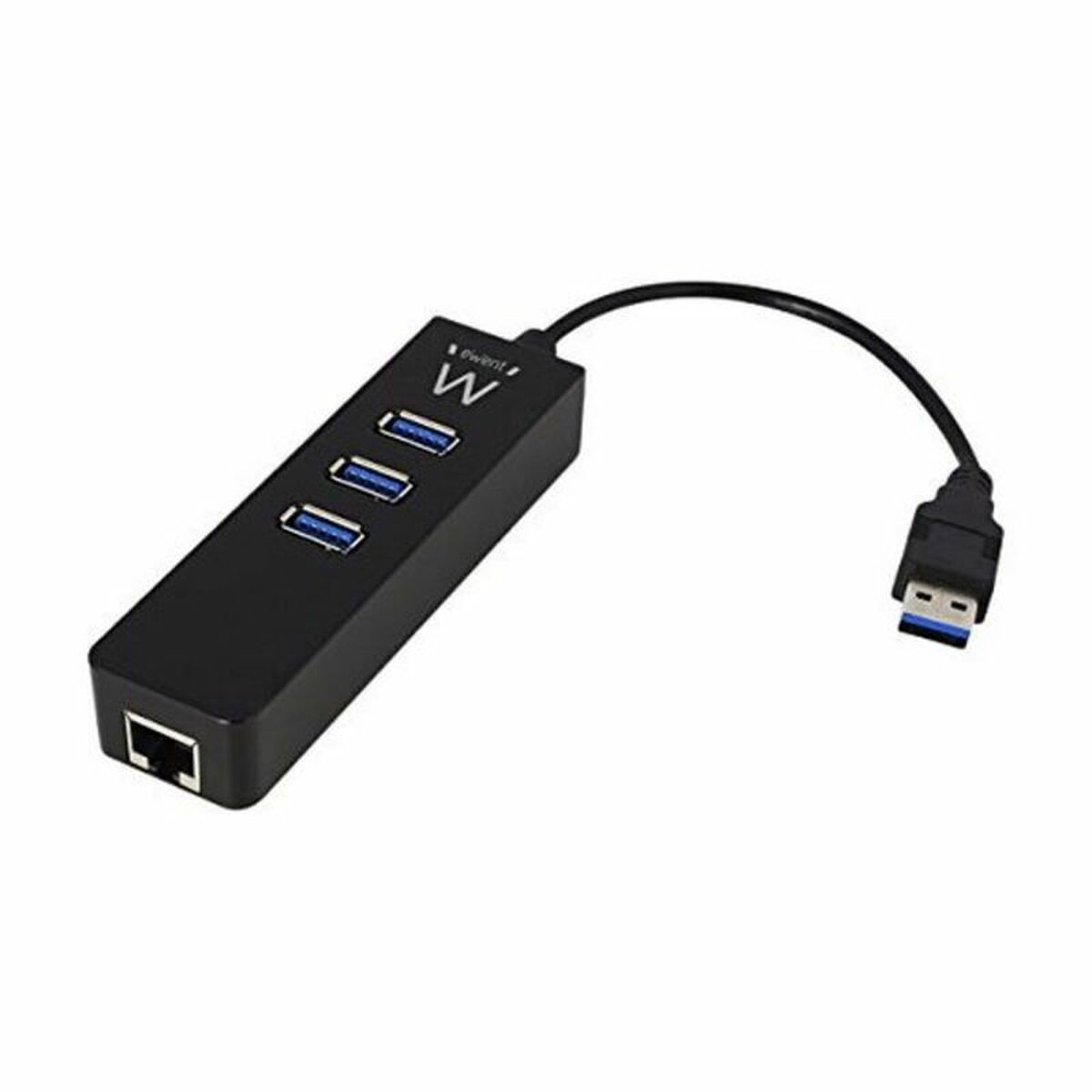 USB Hub Ewent AAOAUS0127 3 x USB 3.1 RJ45 Plug and Play, Ewent, Computing, Accessories, usb-hub-ewent-aaoaus0127-3-x-usb-3-1-rj45-plug-and-play, Brand_Ewent, category-reference-2609, category-reference-2803, category-reference-2829, category-reference-t-19685, category-reference-t-19908, computers / components, Condition_NEW, networks/wiring, Price_20 - 50, Teleworking, RiotNook