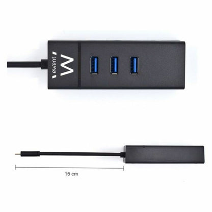 3-Port USB Hub Eminent EW1141 USB 3.1, Eminent, Computing, Accessories, 3-port-usb-hub-eminent-ew1141-usb-3-1, Brand_Eminent, category-reference-2609, category-reference-2803, category-reference-2829, category-reference-t-19685, category-reference-t-19908, Condition_NEW, networks/wiring, Price_20 - 50, Teleworking, RiotNook