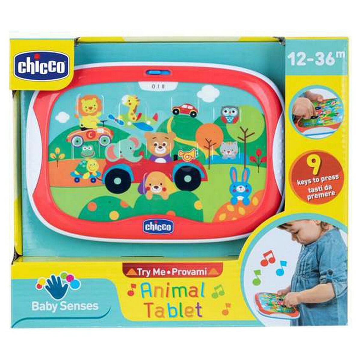 Interactive Tablet for Children Chicco (3 Units), Chicco, Toys and games, Electronic toys, interactive-tablet-for-children-chicco-3-units, Brand_Chicco, category-reference-2609, category-reference-2617, category-reference-2626, category-reference-t-11190, category-reference-t-11203, category-reference-t-19663, Condition_NEW, para los más peques, Price_20 - 50, RiotNook