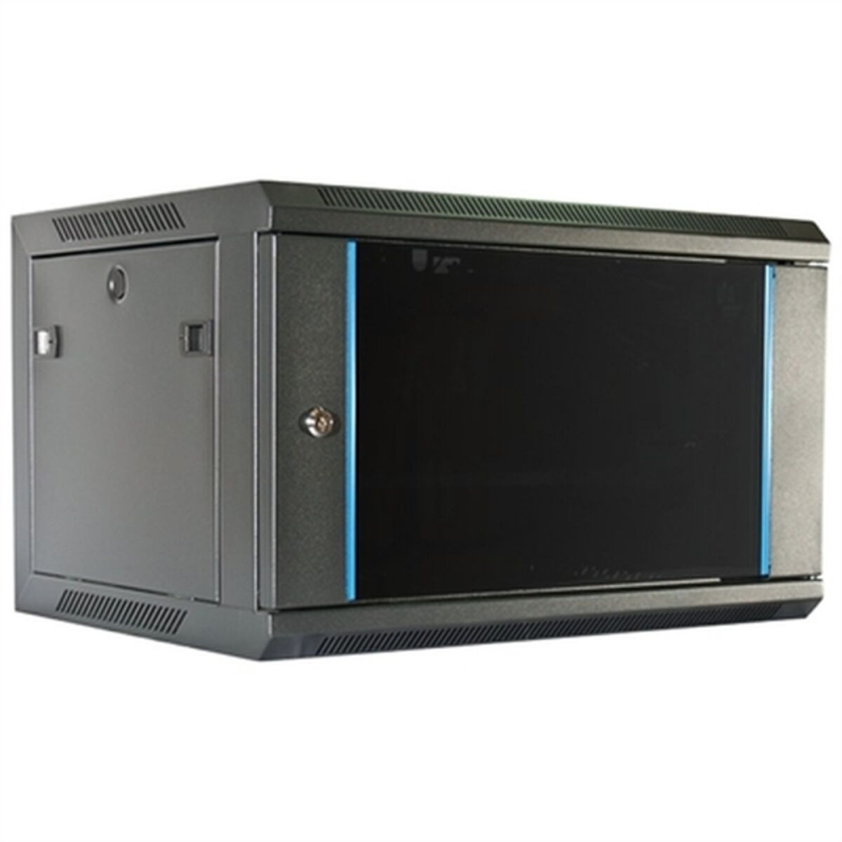 Wall-mounted Rack Cabinet 2LAN AR1906U600X450M1 Black, 2LAN, Computing, Accessories, wall-mounted-rack-cabinet-2lan-ar1906u600x450m1-black, Brand_2LAN, category-reference-2609, category-reference-2803, category-reference-2828, category-reference-t-19685, category-reference-t-19908, Condition_NEW, furniture, networks/wiring, organisation, Price_100 - 200, Teleworking, RiotNook