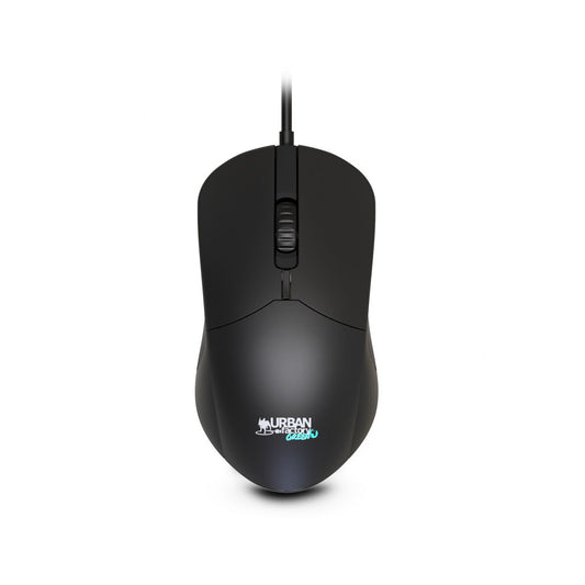 Mouse Urban Factory GWM01UF Black 1200 DPI, Urban Factory, Computing, Accessories, mouse-urban-factory-gwm01uf-black-1200-dpi, Brand_Urban Factory, category-reference-2609, category-reference-2642, category-reference-2656, category-reference-t-19685, category-reference-t-19908, category-reference-t-21353, category-reference-t-25626, computers / peripherals, Condition_NEW, office, Price_20 - 50, Teleworking, RiotNook