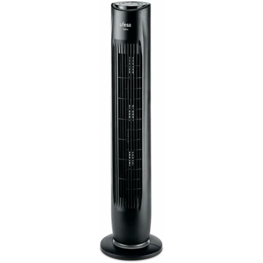 Tower Fan UFESA Tallin Black 45 W, UFESA, Home and cooking, Portable air conditioning, tower-fan-ufesa-tallin-black-45-w, Brand_UFESA, category-reference-2399, category-reference-2450, category-reference-2451, category-reference-t-19656, category-reference-t-21087, category-reference-t-25217, category-reference-t-29131, Condition_NEW, ferretería, Price_50 - 100, summer, RiotNook