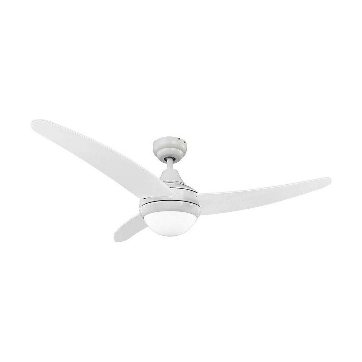 Ceiling Fan with Light EDM 33803 Egeo White 60 W, EDM, Lighting, Indoor lighting, ceiling-fan-with-light-edm-33803-egeo-white-60-w, Brand_EDM, category-reference-2399, category-reference-2450, category-reference-2451, category-reference-t-10333, category-reference-t-10347, category-reference-t-19657, Condition_NEW, led / lighting, Price_100 - 200, small electric appliances, summer, RiotNook