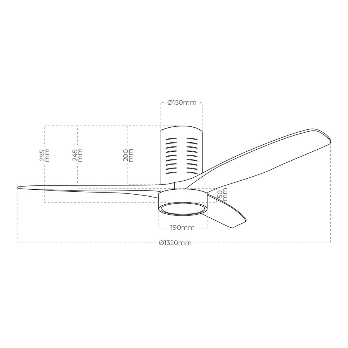 Ceiling Fan with Light EDM 33825 Kara 30 W 2190 Lm, EDM, Lighting, Indoor lighting, ceiling-fan-with-light-edm-33825-kara-30-w-2190-lm, Brand_EDM, category-reference-2399, category-reference-2450, category-reference-2451, category-reference-t-10333, category-reference-t-10347, category-reference-t-19657, category-reference-t-21699, Condition_NEW, led / lighting, Price_100 - 200, small electric appliances, summer, RiotNook