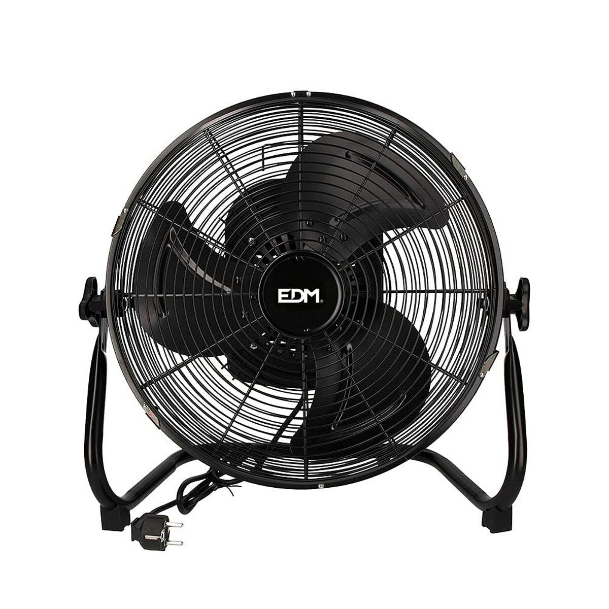 Floor Fan EDM industrial Oscillation Black 60 W Ø 40 x 51,5 cm, EDM, Home and cooking, Portable air conditioning, floor-fan-edm-industrial-oscillation-black-60-w-o-40-x-51-5-cm, Brand_EDM, category-reference-2399, category-reference-2450, category-reference-2451, category-reference-t-19656, category-reference-t-21087, category-reference-t-25217, Condition_NEW, ferretería, Price_50 - 100, summer, RiotNook