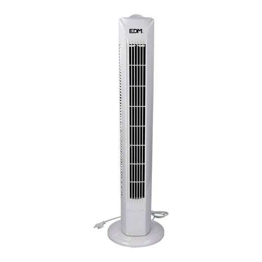 Tower Fan EDM White 45 W, EDM, Home and cooking, Portable air conditioning, tower-fan-edm-white-45-w, Brand_EDM, category-reference-2399, category-reference-2450, category-reference-2451, category-reference-t-19656, category-reference-t-21087, category-reference-t-25217, Condition_NEW, ferretería, Price_50 - 100, summer, RiotNook
