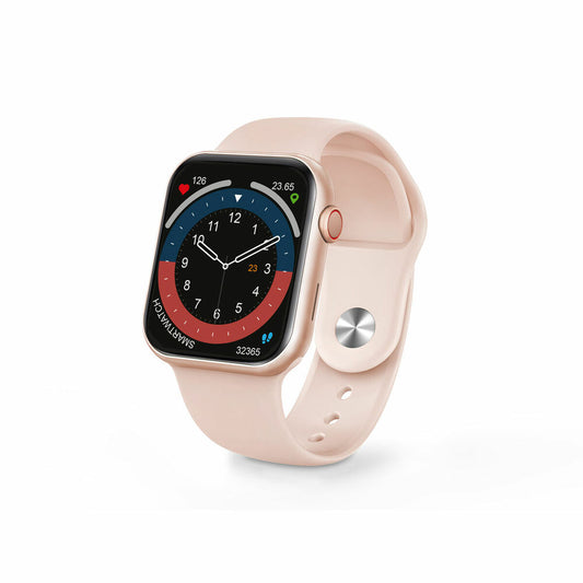 Smartwatch KSIX Urban 3 1,69" IPS Bluetooth Pink, KSIX, Electronics, smartwatch-ksix-urban-3-1-69-ips-bluetooth-pink, :Pink, Brand_KSIX, category-reference-2609, category-reference-2617, category-reference-2634, category-reference-t-19653, Condition_NEW, gadget, original gifts, Price_20 - 50, telephones & tablets, Teleworking, wifi y bluetooth, RiotNook