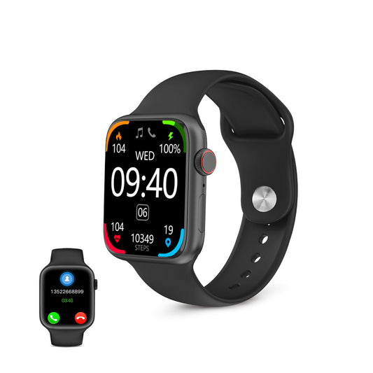 Smartwatch KSIX Urban 4 Black, KSIX, Electronics, smartwatch-ksix-urban-4-black-1, Brand_KSIX, category-reference-2609, category-reference-2617, category-reference-2634, category-reference-t-19653, category-reference-t-4082, Condition_NEW, original gifts, Price_50 - 100, telephones & tablets, Teleworking, wifi y bluetooth, RiotNook