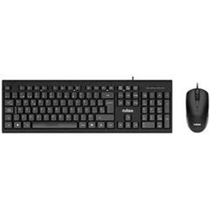 Keyboard and Mouse Nilox NXKME0011 Black Spanish Qwerty, Nilox, Computing, Accessories, keyboard-and-mouse-nilox-nxkme0011-black-spanish-qwerty, :QWERTY, :Spanish, Brand_Nilox, category-reference-2609, category-reference-2642, category-reference-2646, category-reference-t-19685, category-reference-t-19908, category-reference-t-21353, category-reference-t-25625, computers / peripherals, Condition_NEW, office, Price_20 - 50, Teleworking, RiotNook