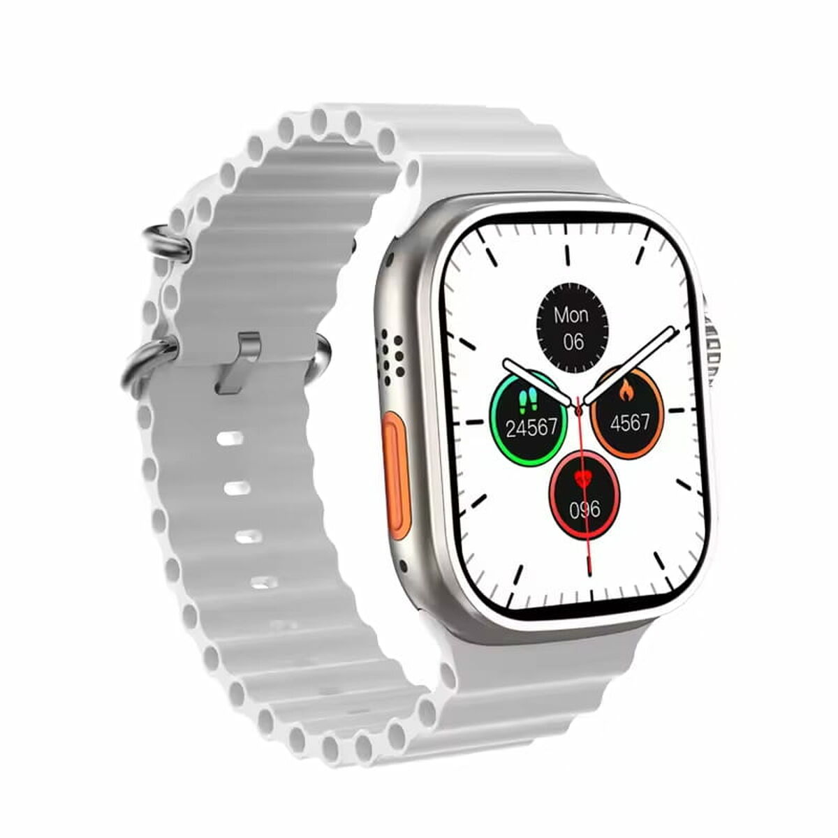 Smartwatch HiWatch Ultra BIG-2-3-WHT, HiWatch Ultra, Watches, Men, smartwatch-hiwatch-ultra-big-2-3-wht, Brand_HiWatch Ultra, category-reference-2609, category-reference-2617, category-reference-2634, category-reference-t-19667, category-reference-t-19724, category-reference-t-20348, Condition_NEW, original gifts, Price_50 - 100, telephones & tablets, wifi y bluetooth, RiotNook
