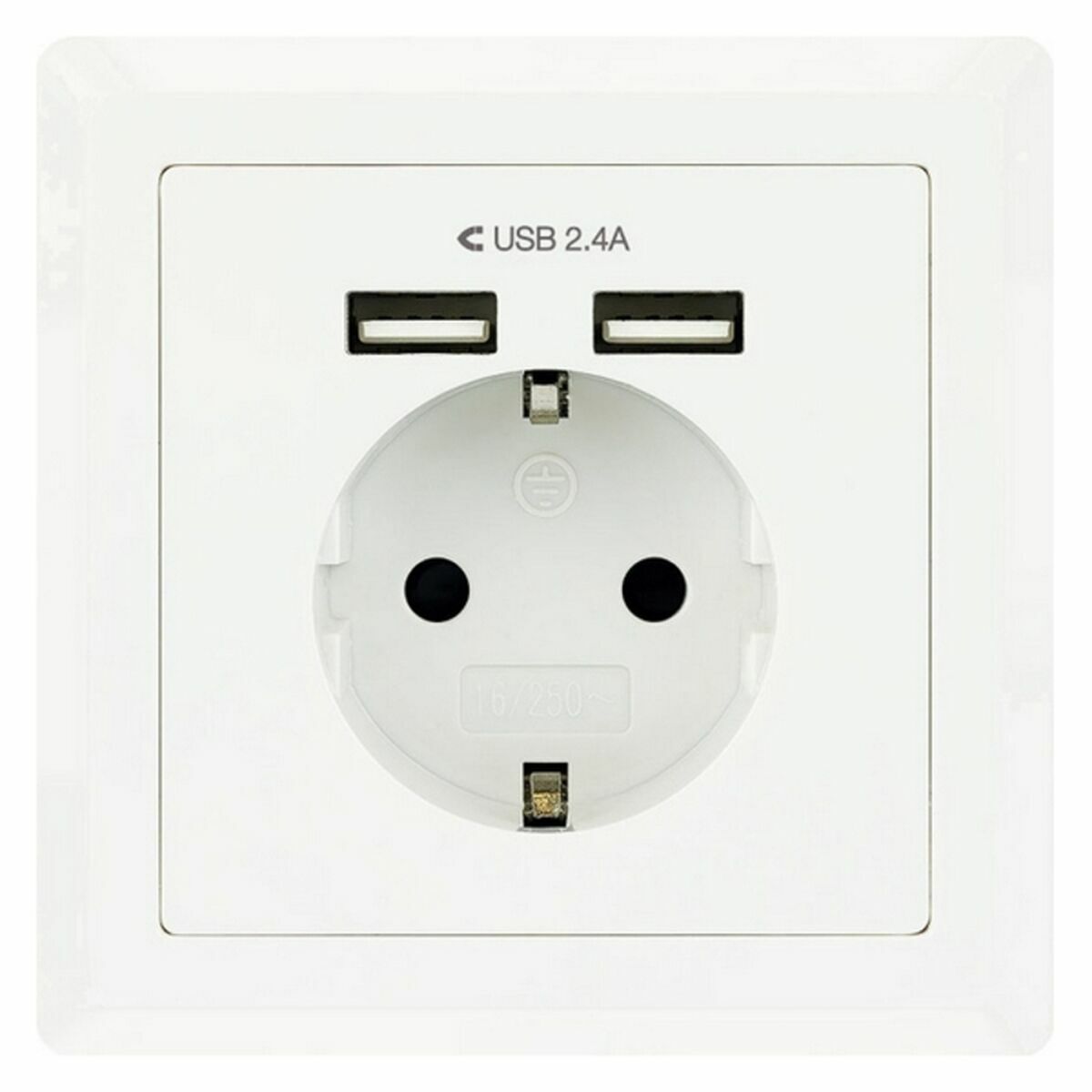 Wall Plug with 2 USB Ports TooQ 10.35.0010 5V/2.4A White 2,4 A, TooQ, DIY and tools, Electrical wiring, wall-plug-with-2-usb-ports-tooq-10-35-0010-5v-2-4a-white-2-4-a, Brand_TooQ, category-reference-2399, category-reference-2468, category-reference-2609, category-reference-2803, category-reference-2821, category-reference-t-10516, category-reference-t-10569, category-reference-t-10572, category-reference-t-19651, Condition_NEW, ferretería, Price_20 - 50, RiotNook