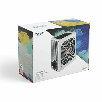 Power supply TooQ TQAPOLO-500SP ATX 500 W 500W, TooQ, Computing, Components, power-supply-tooq-tqapolo-500sp-atx-500-w-500w, Brand_TooQ, category-reference-2609, category-reference-2803, category-reference-2816, category-reference-t-19685, category-reference-t-19912, category-reference-t-21360, category-reference-t-25656, computers / components, Condition_NEW, ferretería, Price_20 - 50, Teleworking, RiotNook