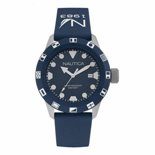 Men's Watch Nautica NAI09511G (Ø 44 mm), Nautica, Watches, Men, mens-watch-nautica-nai09511g-o-44-mm, Brand_Nautica, category-reference-2570, category-reference-2635, category-reference-2662, category-reference-2692, category-reference-2994, category-reference-t-19667, category-reference-t-19724, Condition_NEW, fashion, gifts for men, original gifts, Price_50 - 100, RiotNook