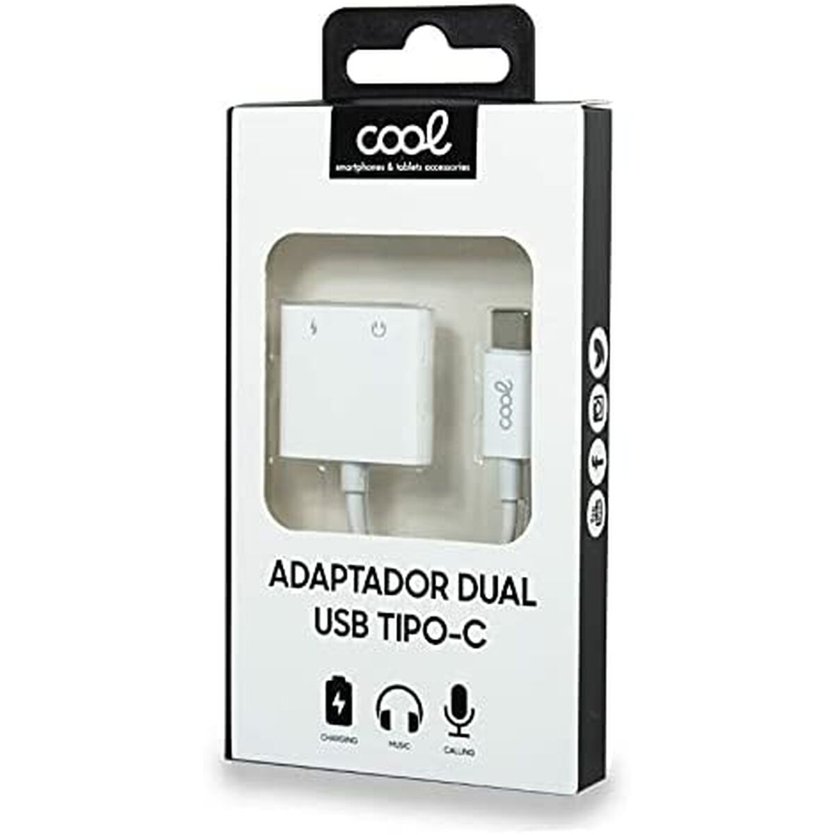 USB Hub Cool White, Cool, Computing, Accessories, usb-hub-cool-white, Brand_Cool, category-reference-2609, category-reference-2803, category-reference-2829, category-reference-t-19685, category-reference-t-19908, Condition_NEW, hot deals, networks/wiring, Price_20 - 50, Teleworking, RiotNook