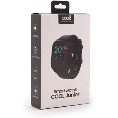 Kids' Smartwatch Cool Junior 1,44" Black, Cool, Electronics, kids-smartwatch-cool-junior-1-44-black, :Black, Brand_Cool, category-reference-2609, category-reference-2617, category-reference-2634, category-reference-t-19653, Condition_NEW, gadget, original gifts, Price_50 - 100, telephones & tablets, Teleworking, wifi y bluetooth, RiotNook