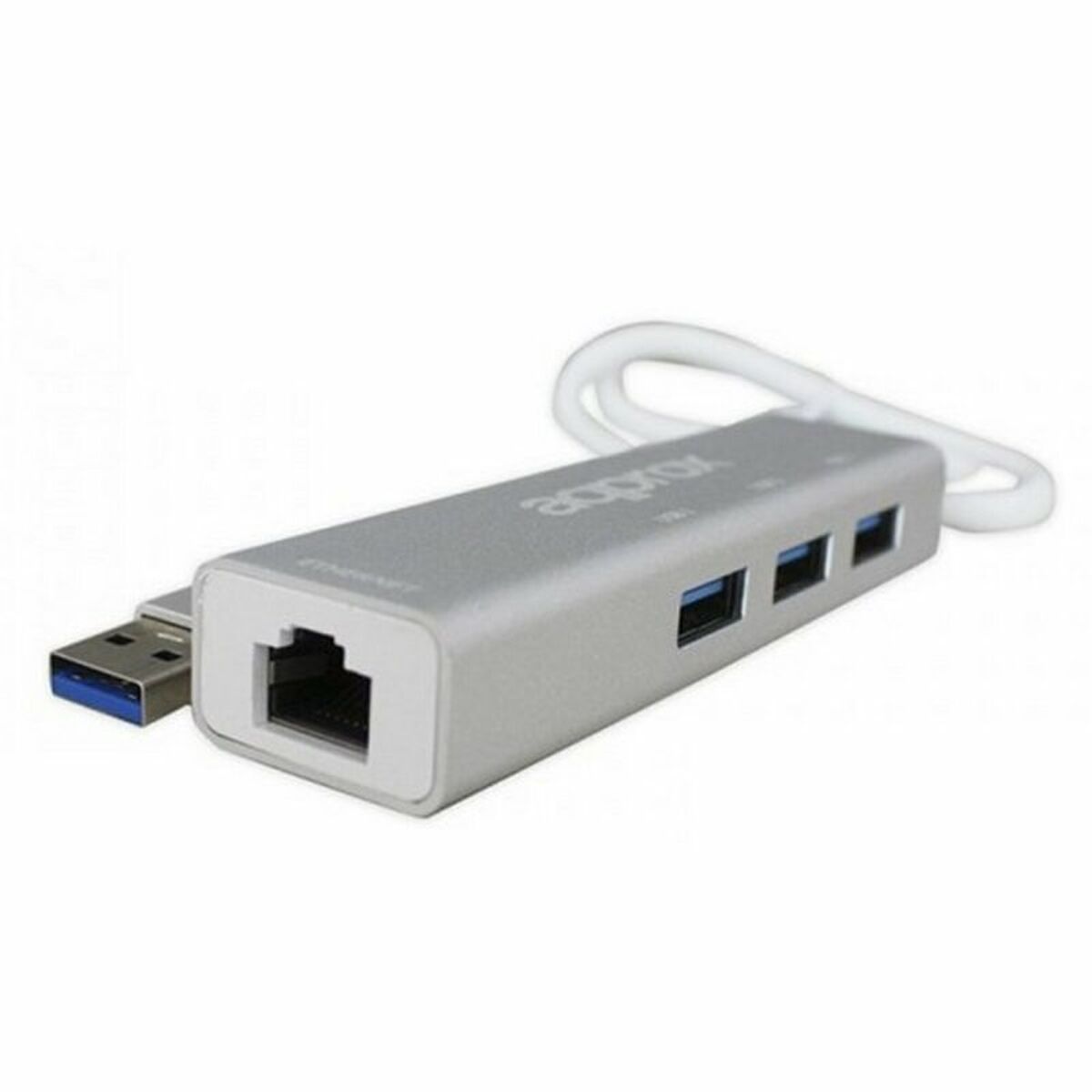 Network Adaptor approx! APPC07GHUB LAN 10/100/1000 USB 3.0 Grey, approx!, Computing, Components, network-adaptor-approx-appc07ghub-lan-10-100-1000-usb-3-0-grey, Brand_approx!, category-reference-2609, category-reference-2803, category-reference-2821, category-reference-t-19685, category-reference-t-19912, category-reference-t-21360, computers / components, Condition_NEW, Price_20 - 50, Teleworking, RiotNook