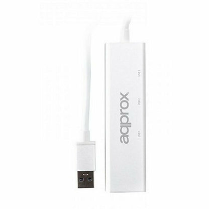 Network Adaptor approx! APPC07GHUB LAN 10/100/1000 USB 3.0 Grey, approx!, Computing, Components, network-adaptor-approx-appc07ghub-lan-10-100-1000-usb-3-0-grey, Brand_approx!, category-reference-2609, category-reference-2803, category-reference-2821, category-reference-t-19685, category-reference-t-19912, category-reference-t-21360, computers / components, Condition_NEW, Price_20 - 50, Teleworking, RiotNook