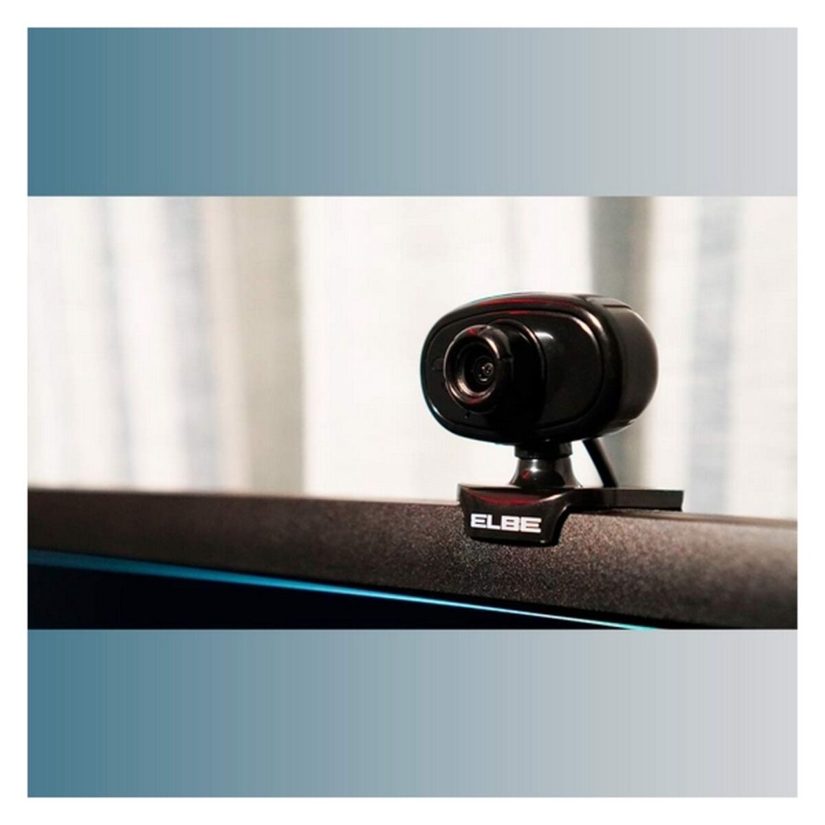 Webcam ELBE MC-60 Black, ELBE, Computing, Accessories, webcam-elbe-mc-60-black, :HD, :Webcam, Brand_ELBE, category-reference-2609, category-reference-2642, category-reference-2844, category-reference-t-19685, category-reference-t-19908, category-reference-t-21340, computers / peripherals, Condition_NEW, office, Price_20 - 50, RiotNook