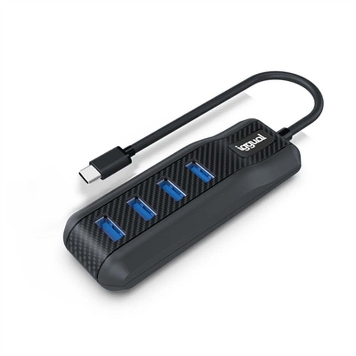 4-Port USB Hub iggual IGG317914, iggual, Computing, Accessories, 4-port-usb-hub-iggual-igg317914, Brand_iggual, category-reference-2609, category-reference-2803, category-reference-2829, category-reference-t-19685, category-reference-t-19908, Condition_NEW, ferretería, networks/wiring, Price_20 - 50, RiotNook