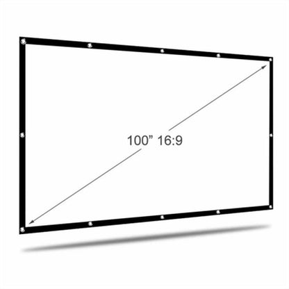 Projection Screen iggual IGG318133 100", iggual, Electronics, TV, Video and home cinema, projection-screen-iggual-igg318133-101, Brand_iggual, category-reference-2609, category-reference-2642, category-reference-2852, category-reference-t-18805, category-reference-t-19653, category-reference-t-19921, category-reference-t-21391, category-reference-t-25697, cinema and television, computers / peripherals, Condition_NEW, entertainment, office, Price_20 - 50, RiotNook