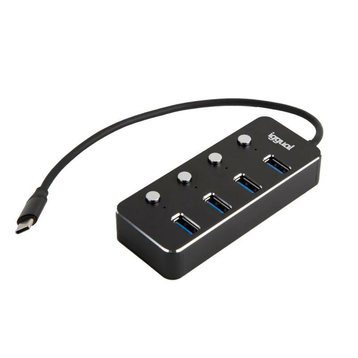 USB Hub iggual IGG318485, iggual, Computing, Accessories, usb-hub-iggual-igg318485, Brand_iggual, category-reference-2609, category-reference-2803, category-reference-2829, category-reference-t-19685, category-reference-t-19908, Condition_NEW, networks/wiring, Price_20 - 50, Teleworking, RiotNook