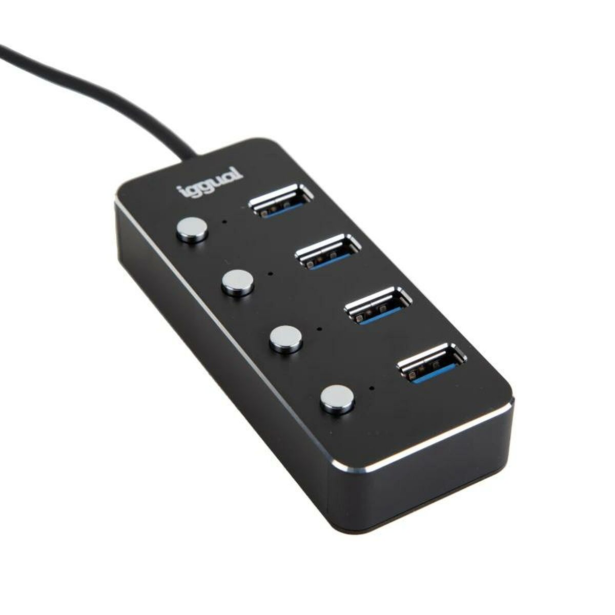 USB Hub iggual IGG318485, iggual, Computing, Accessories, usb-hub-iggual-igg318485, Brand_iggual, category-reference-2609, category-reference-2803, category-reference-2829, category-reference-t-19685, category-reference-t-19908, Condition_NEW, networks/wiring, Price_20 - 50, Teleworking, RiotNook