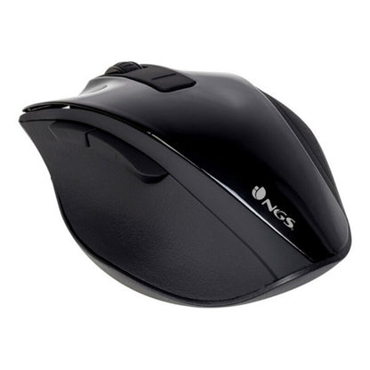 Optical Wireless Mouse NGS BOW, NGS, Computing, Accessories, optical-wireless-mouse-ngs-bow, Brand_NGS, category-reference-2609, category-reference-2642, category-reference-2656, category-reference-t-19685, category-reference-t-19908, category-reference-t-21353, Colour_Black, Colour_White, computers / peripherals, Condition_NEW, office, Price_20 - 50, Teleworking, RiotNook