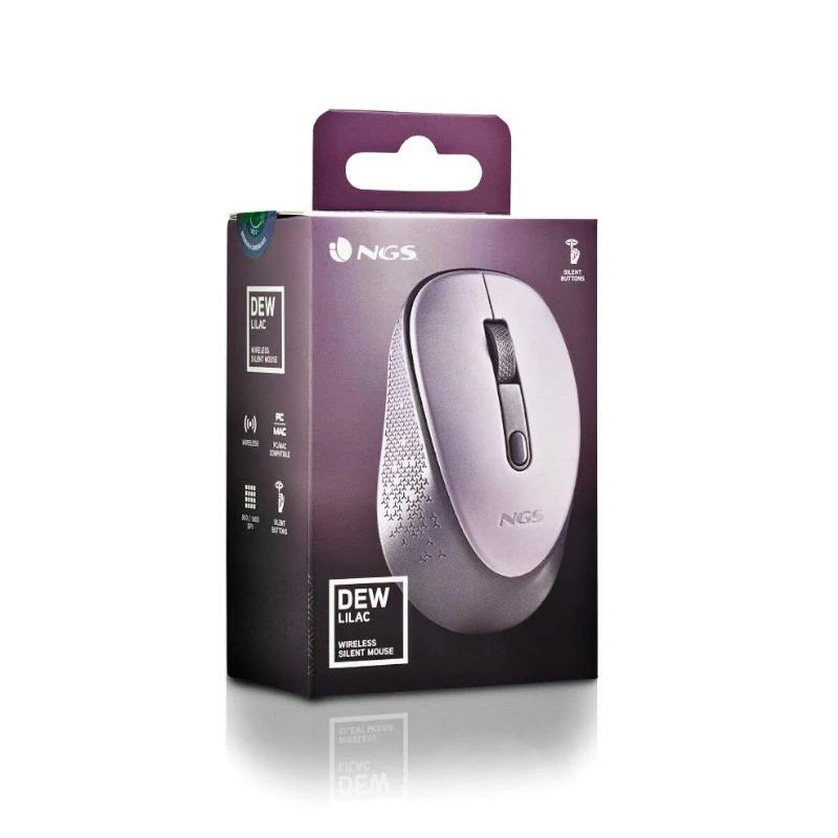 Mouse NGS Lilac, NGS, Computing, Accessories, mouse-ngs-lilac, Brand_NGS, category-reference-2609, category-reference-2642, category-reference-2656, category-reference-t-19685, category-reference-t-19908, category-reference-t-21353, category-reference-t-25626, computers / peripherals, Condition_NEW, office, Price_20 - 50, Teleworking, RiotNook