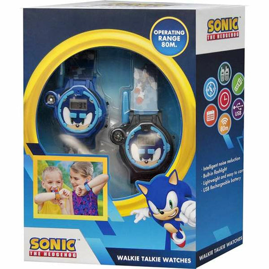 Infant's Watch Sonic Walkie-Talkie 2 Pieces, Sonic, Electronics, Radio communication, infants-watch-sonic-walkie-talkie-2-pieces, Brand_Sonic, category-reference-2609, category-reference-2617, category-reference-2940, category-reference-t-16442, category-reference-t-16456, category-reference-t-19653, Condition_NEW, entertainment, Price_20 - 50, RiotNook